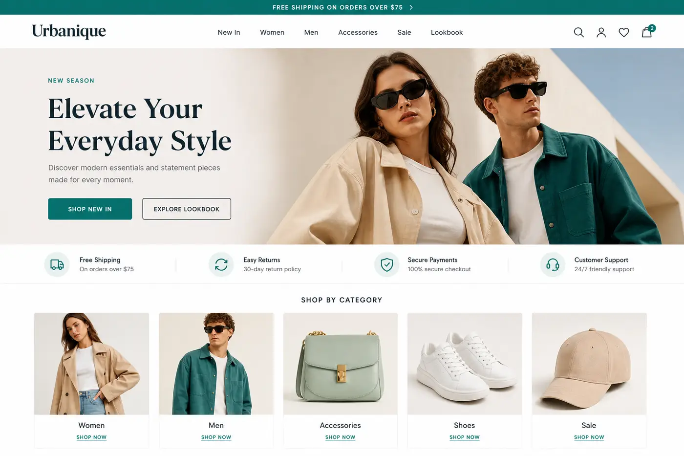 Shopify e-commerce storefront engineered by DevSell
