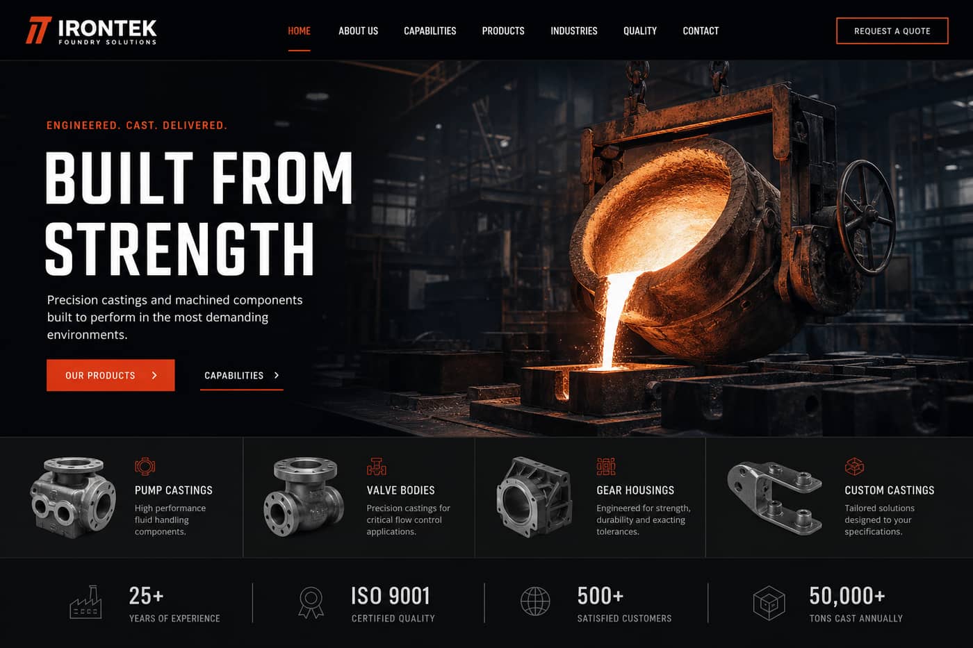 Excel Engineering website